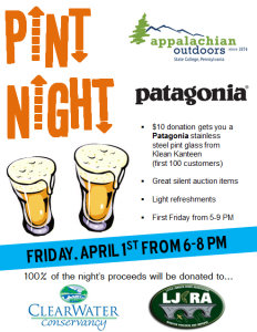 Patagonia Pint Night Flyer PNG