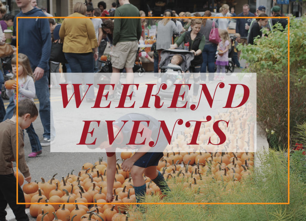 Weekend Events October 11th-13th - Downtown State College Improvement